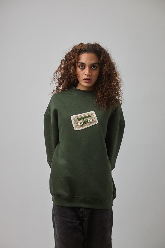 Mixtape Crewneck, Green