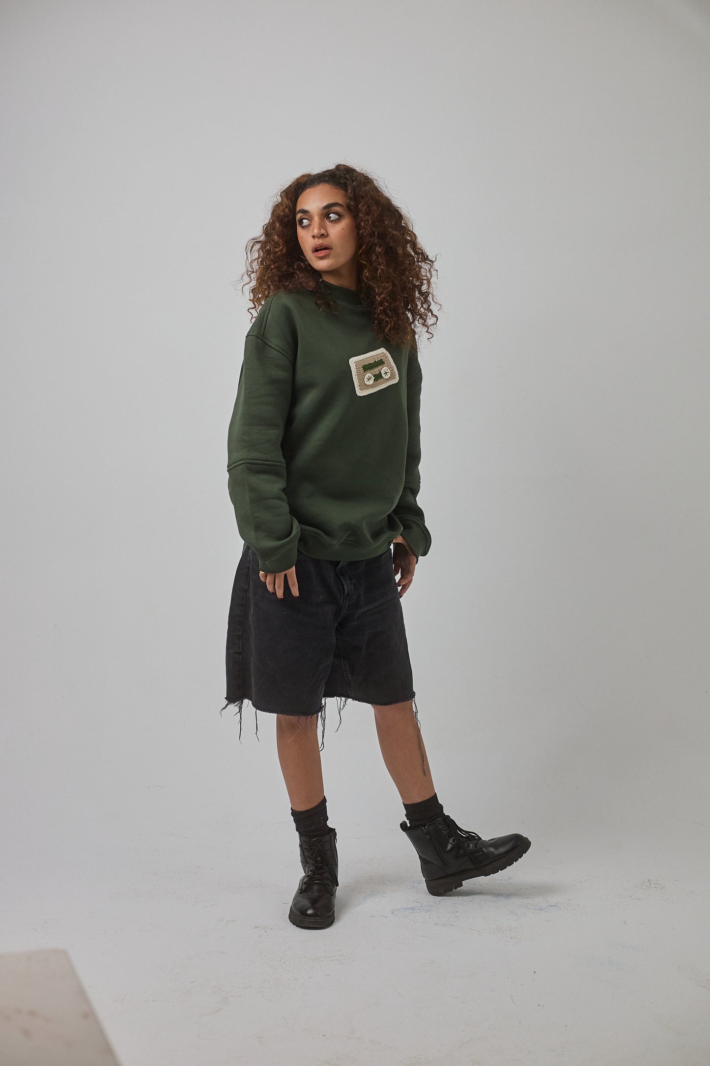 Mixtape Crewneck, Green