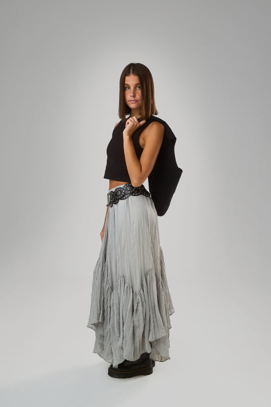 Twirly Skirt, Silver
