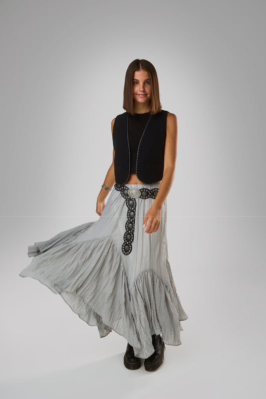 Twirly Skirt, Silver