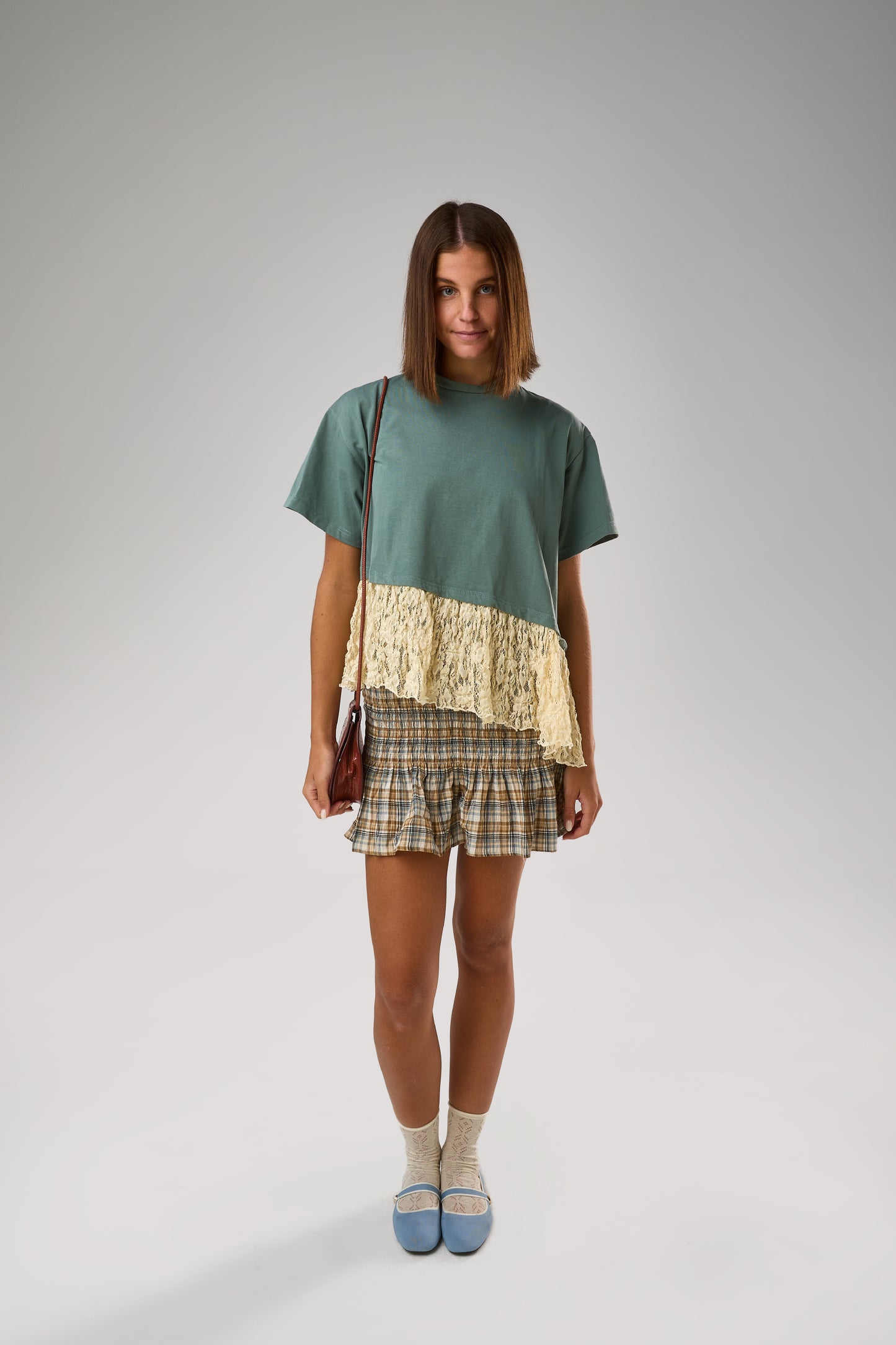 Tilty T-shirt, Teal