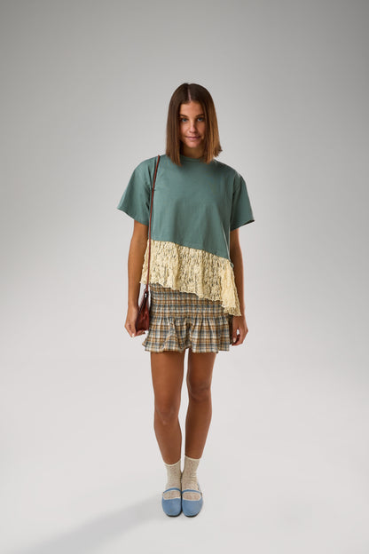 Tilty T-shirt, Teal