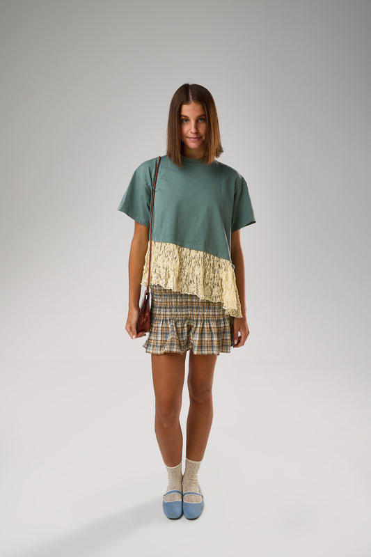 Tilty T-shirt, Teal