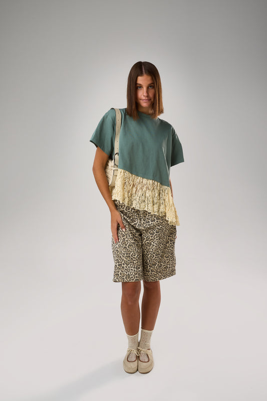 Tilty T-shirt, Teal